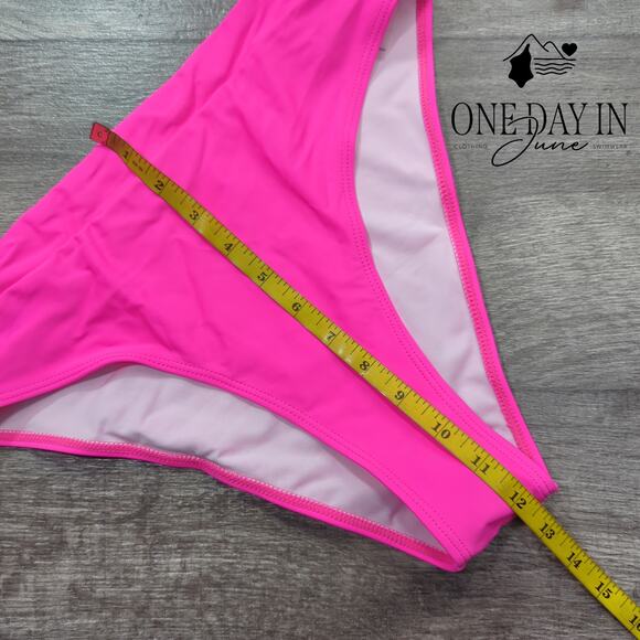 CharmLeaks High Cut Bikini Swimsuit Size L - Picture 3 of 4
